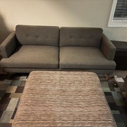 2 Couches And Ottoman 
