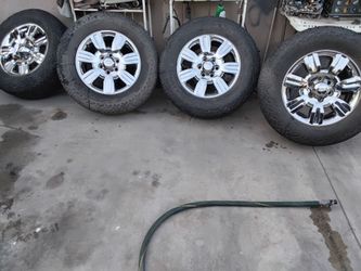 4 rines cromados con llantas para Ford f150 o expedición del 2009 al 2015