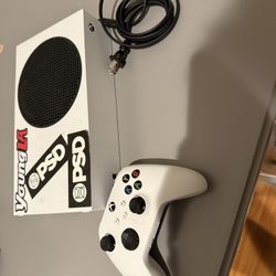 Microsoft Xbox Series S With Controller And Cables
