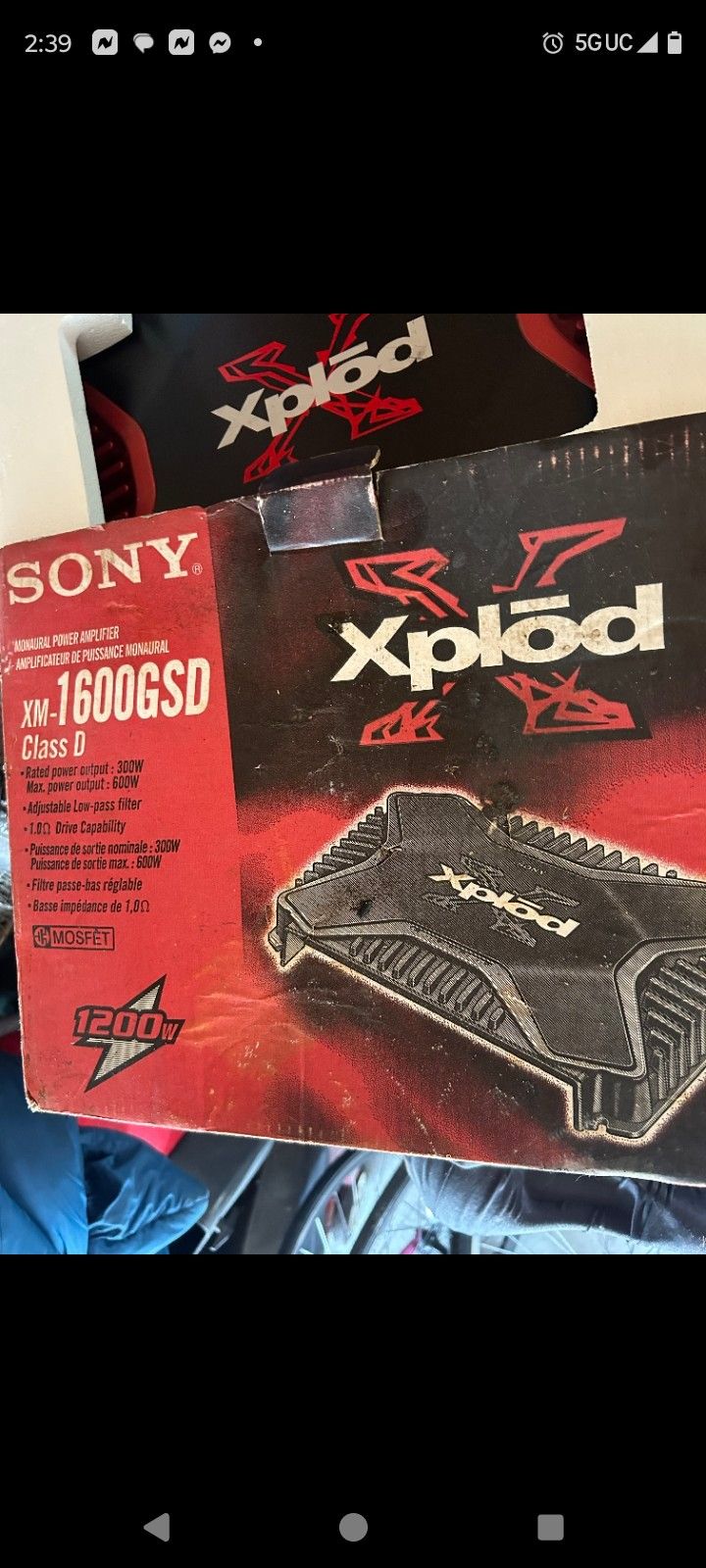 Sony Amplifier