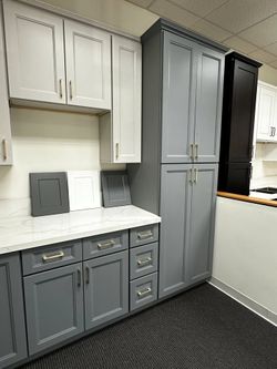 Pantry Cabinets PC1884 / PC1890 / PC1893 / PC1896 | 2 Doors, 5 Shelves