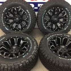 Fuel Off Road Wheels With Tires  Thumbnail