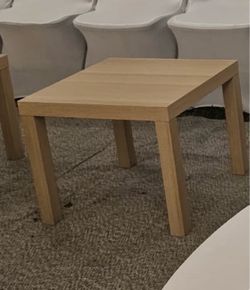 Side table beige oak  ( 10 available ) $5 each