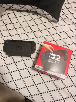 Nintendo switch 2 with box