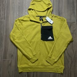 Adidas Half Way Zip Hoodie Size Large 