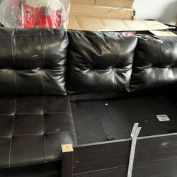 Ashley Leather Sofa