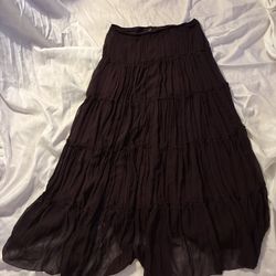 Body Central Tiered Maxi Skirt