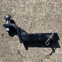 2” Receiver Hitch, 4” Off Set