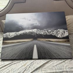 Snowy Mountain Canvas 