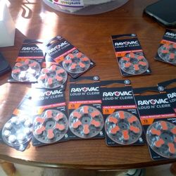 Rayovac Size  13 Hearing Aid Batteries