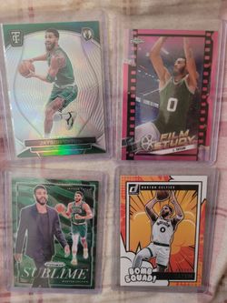 Jayson Tatum Cards Lot