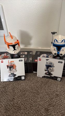 LEGO Star Wars Commander Cody & Captain Rex Helmet Set