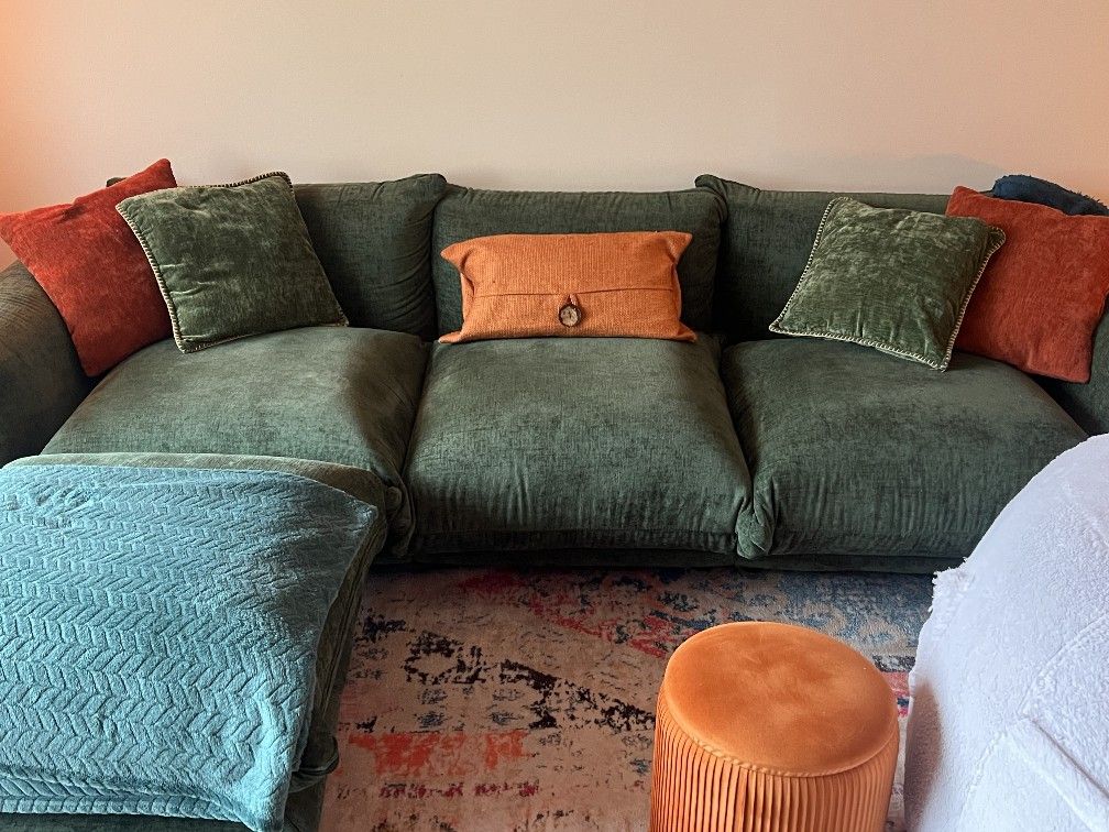 Couch With Ottoman