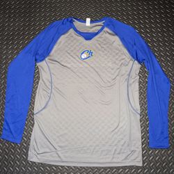 Men’s Charros De Jalisco Long Sleeve Baseball Shirt Size Large 