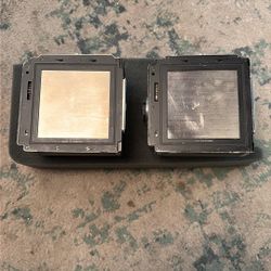 Pair Of Hasselblad A24 V Mount Film Back. For 24 Sized Film
