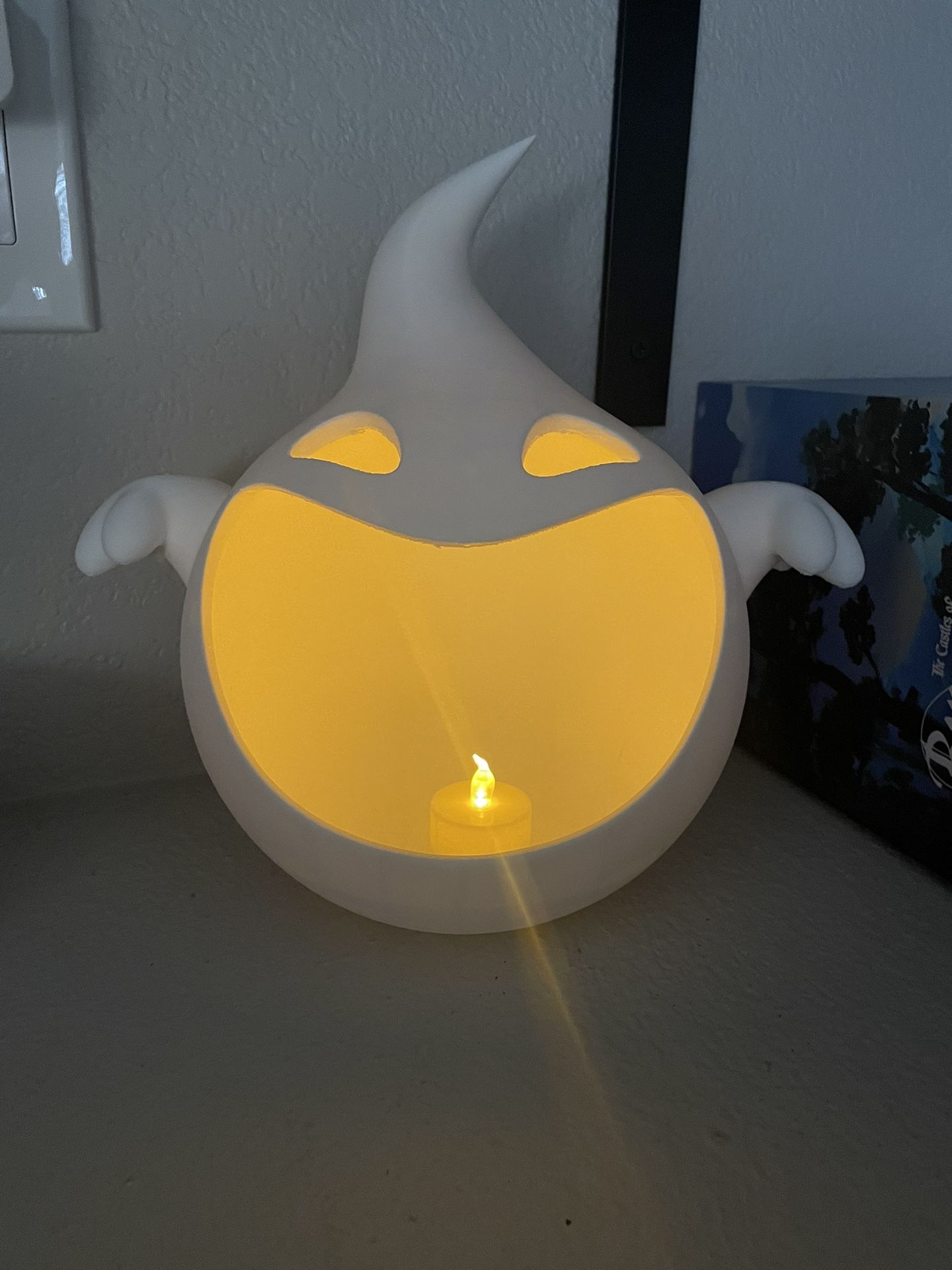 Halloween Ghost Decoration, Candy Or Teacup Light Holder