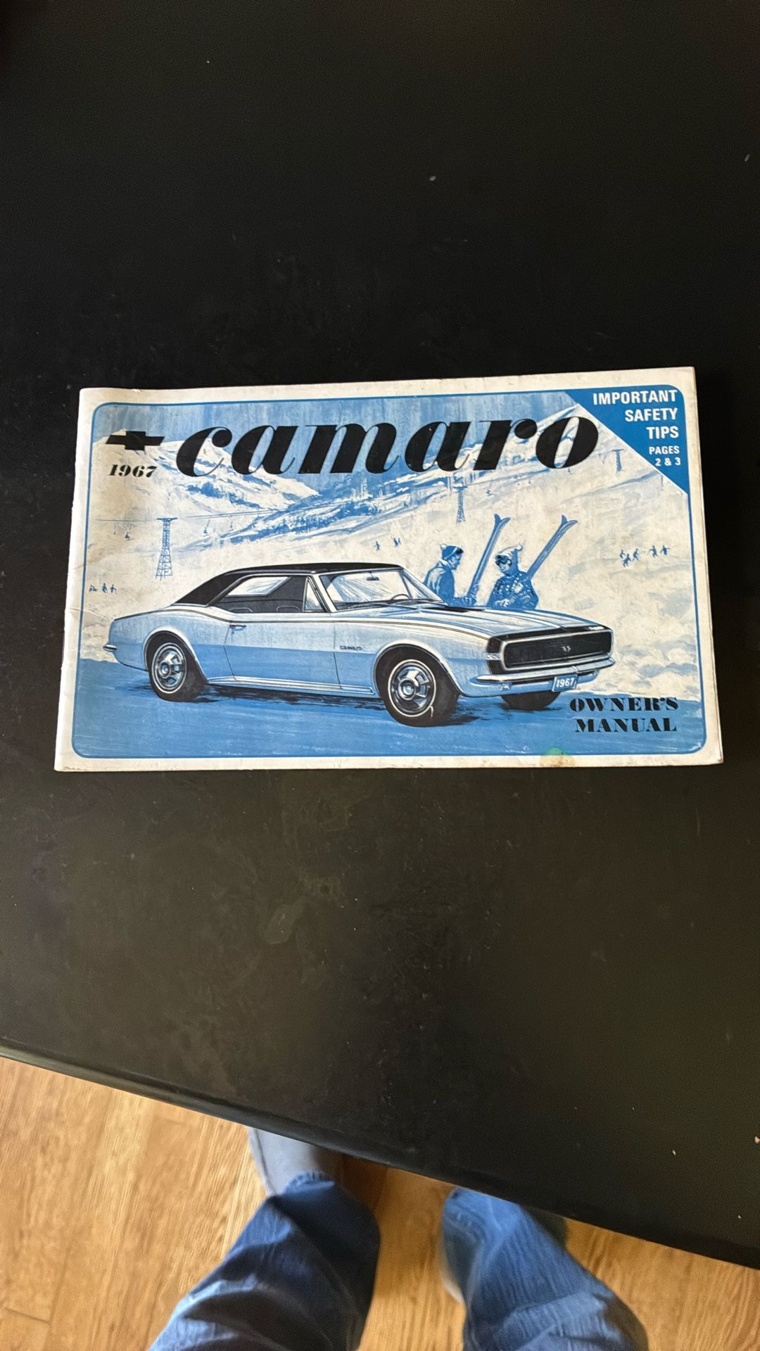 1967 And 1969 Camaro Owners Manuals