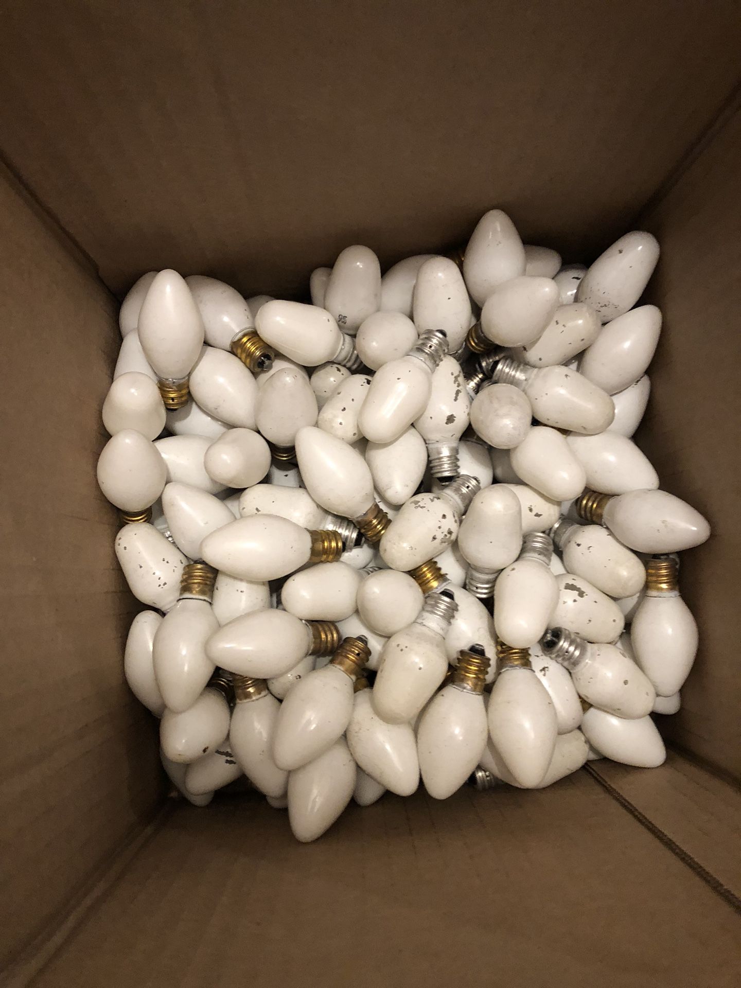 Christmas Bulbs……incandescent. 120 Volt 7 Watt