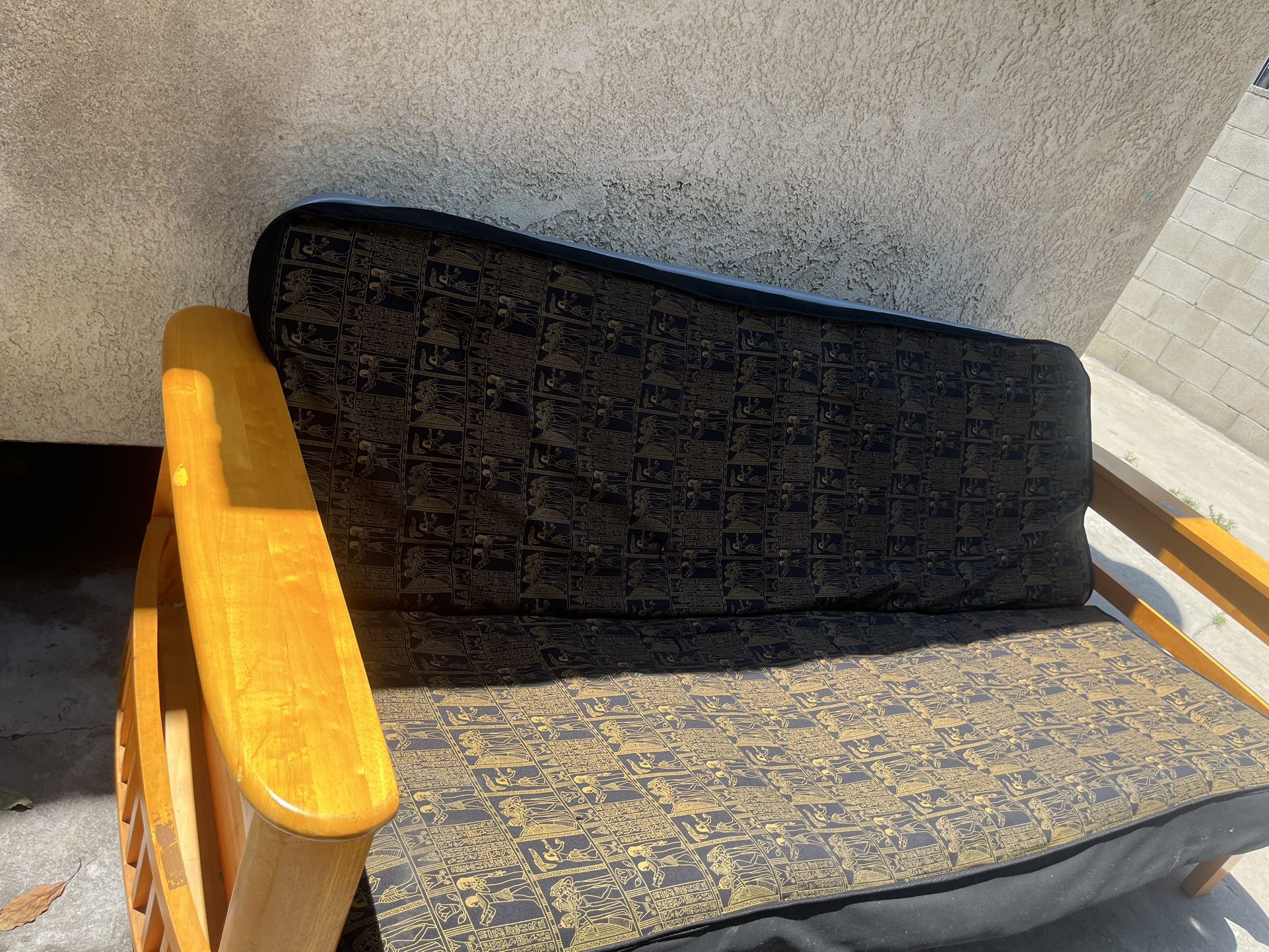 Convertible couch - Turns Into a BED!