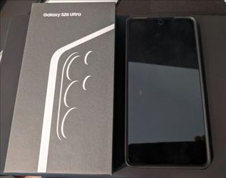 Like New Samsung S26 Ultra (Tmobile) 256gb
