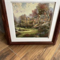 Thomas Kinkade Beyond Spring Gate 