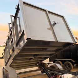 New 8x4x12 Hydraulic Dump Trailer 🔥