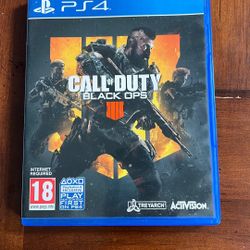 Blacks Ops 4 PS4