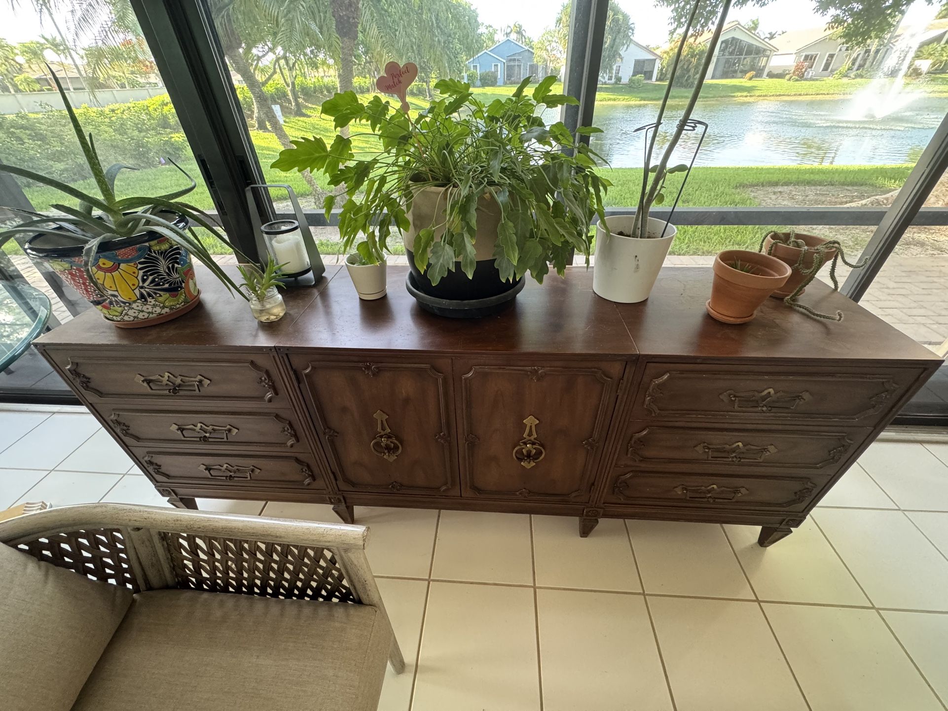 Wood Dresser