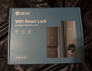 DEVO G5 WiFi Smart Lock - Keyless Entry, App Control & Remote Access
