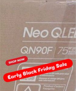 Samsung - 75” Class QN90F Series Neo QLED Mini LED 4K UHD SamsungVision AI Smart Tizen TV