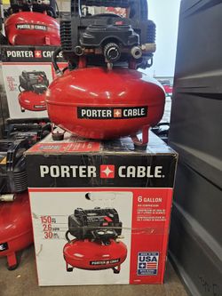 Porter cable  compressor  6 Gallons 