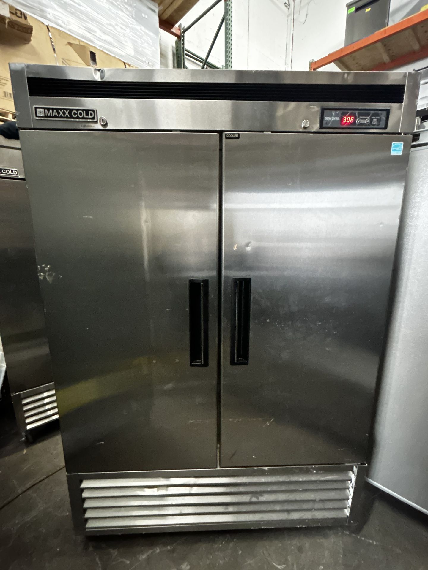 Freezer Two Door Solid