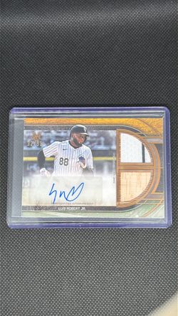 2025 Topps Museum #SPDRA-LR Luis Robert Jr. Dual Relic Auto Copper /99