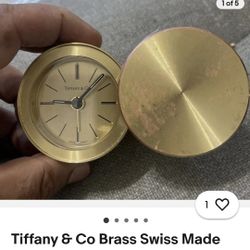 Tiffany&co Vintage Travel Alarm Clock/ Not Working/ Ebay Listing Of Same Watch For $205 NoN Working 