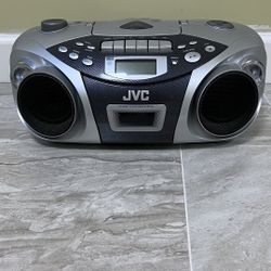 JVC AM/FM Radio With Cd and Cassette Player 