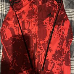 Red Adidas Hoodie