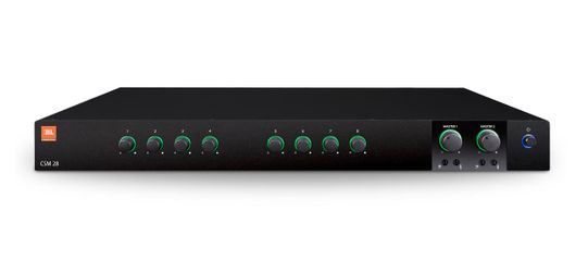 JBL NCSM28-U-US, 8 Input 2 Output Mixer Fan Less U Rack Mounting Kit