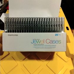 25pk Standard Jewel Case 