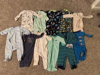 Pajamas Size 6-9 Months Boys