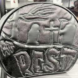 Handcrafted: At Rest Crossbody Black with Black Texture