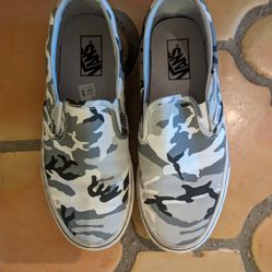 Vans Slip Ons Size 8