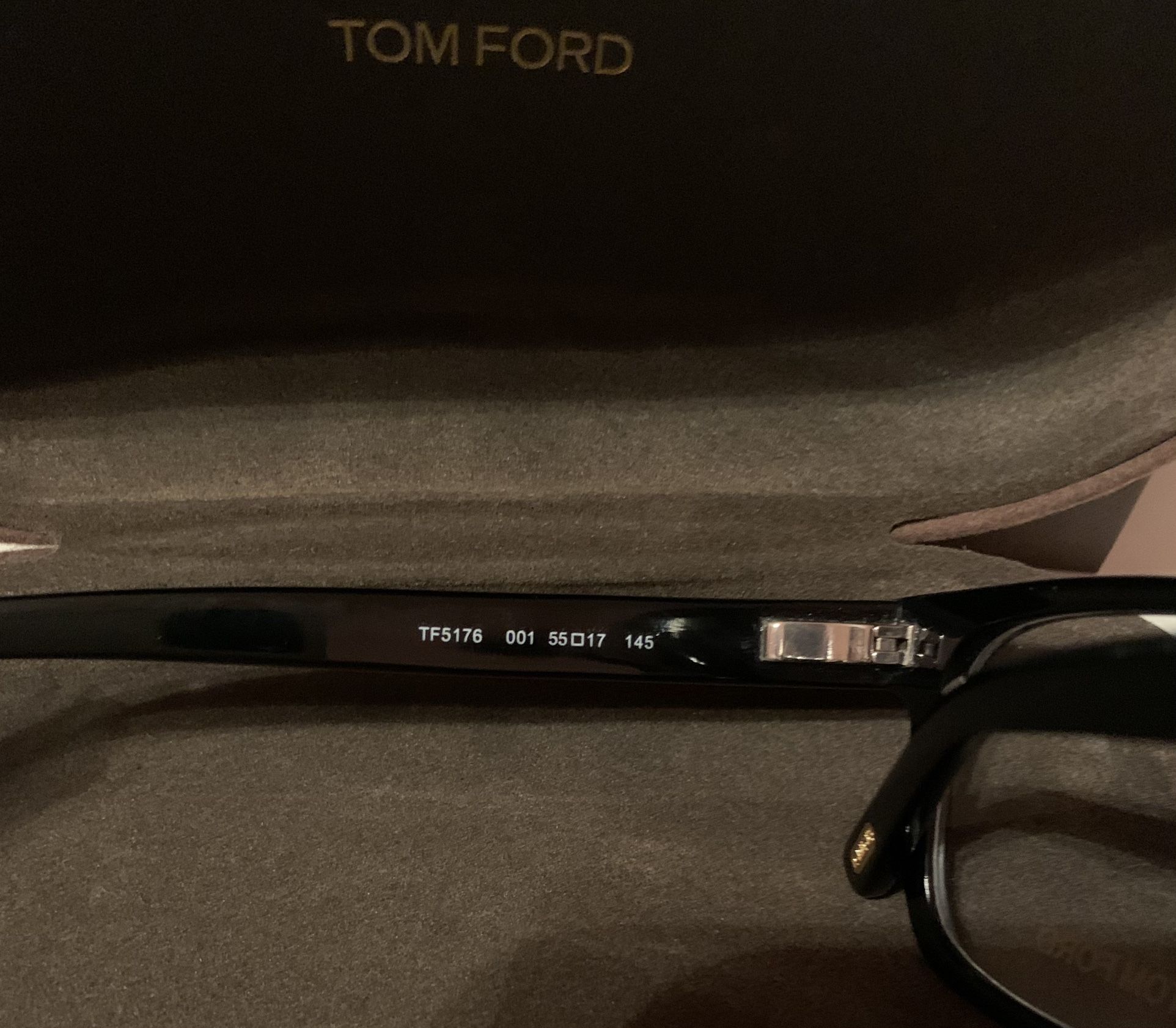 TOM FORD TF5176 ダークトートイズ メガネ 【公式通販】