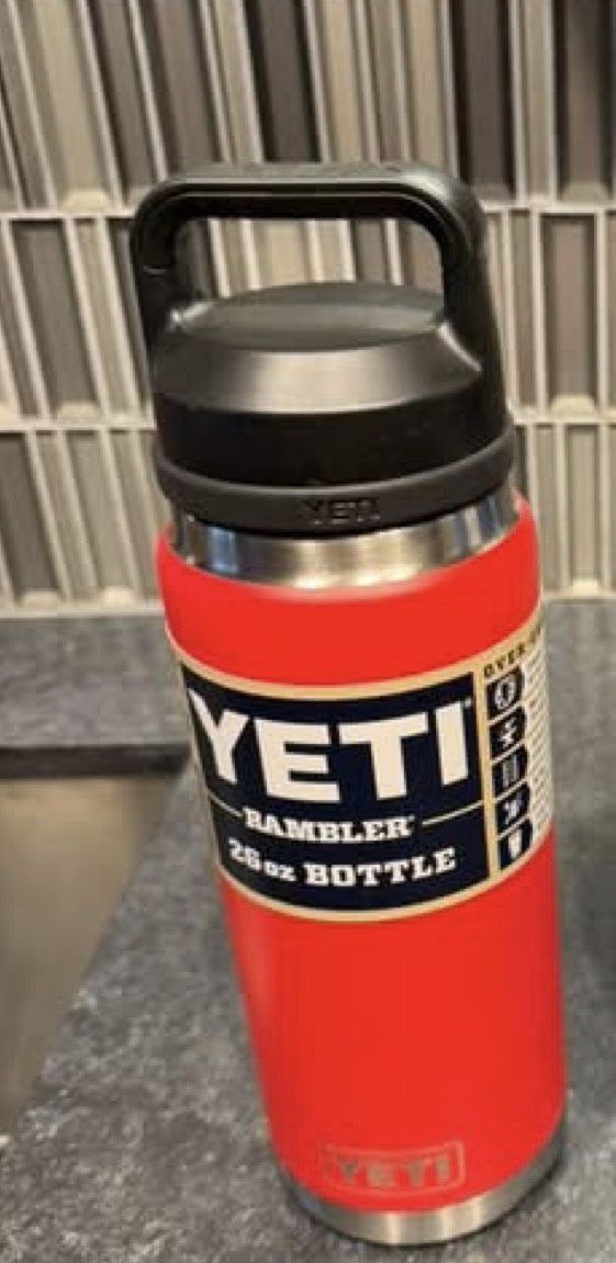 Yeti Rambler 26oz Bottle Red $30 Each NWT