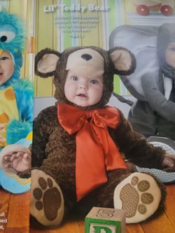 Infant Teddy bear Halloween costume 12/18 months.
