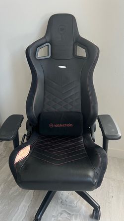 Noblechairs EPIC Gaming / Office Chair – Black/Red – Good Condition