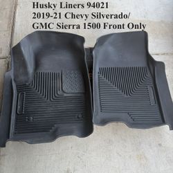 Husky Liners 94021 2019-21 Chevy Silverado/GMC Sierra 1500 Front Only