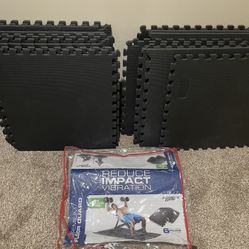 Fitness Gear Premium Floor Guard interlocking foam mats (24 pieces)