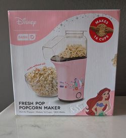 New Disney Dash Princess Fresh Popcorn Maker