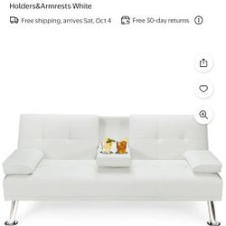 Costway Convertible Folding Futon Sofa Bed