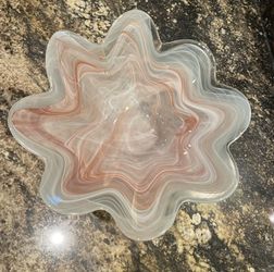 Vintage San Miguel Vidrios Glass Bowl